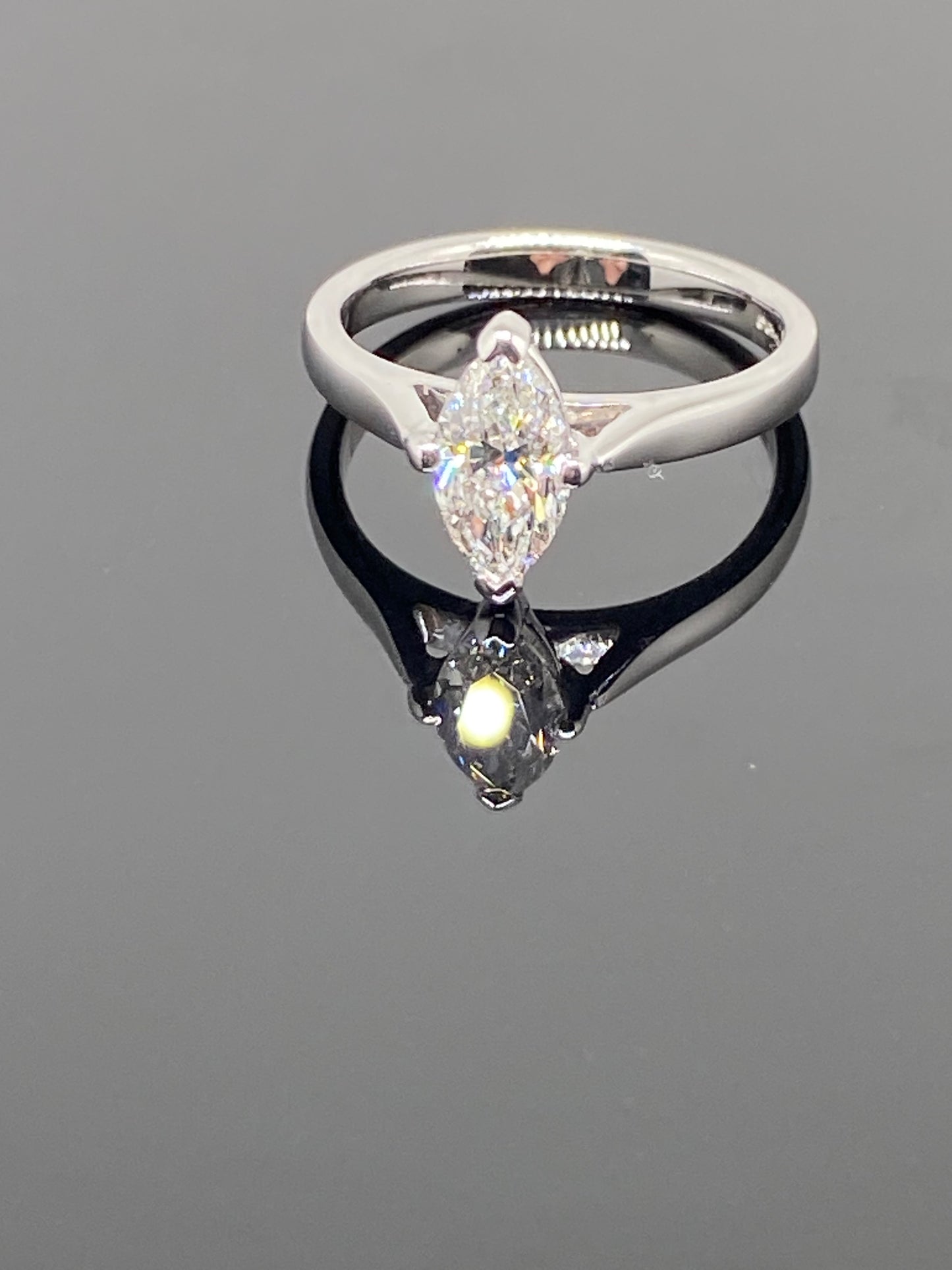 0.78ct flawless gia solitaire f colour