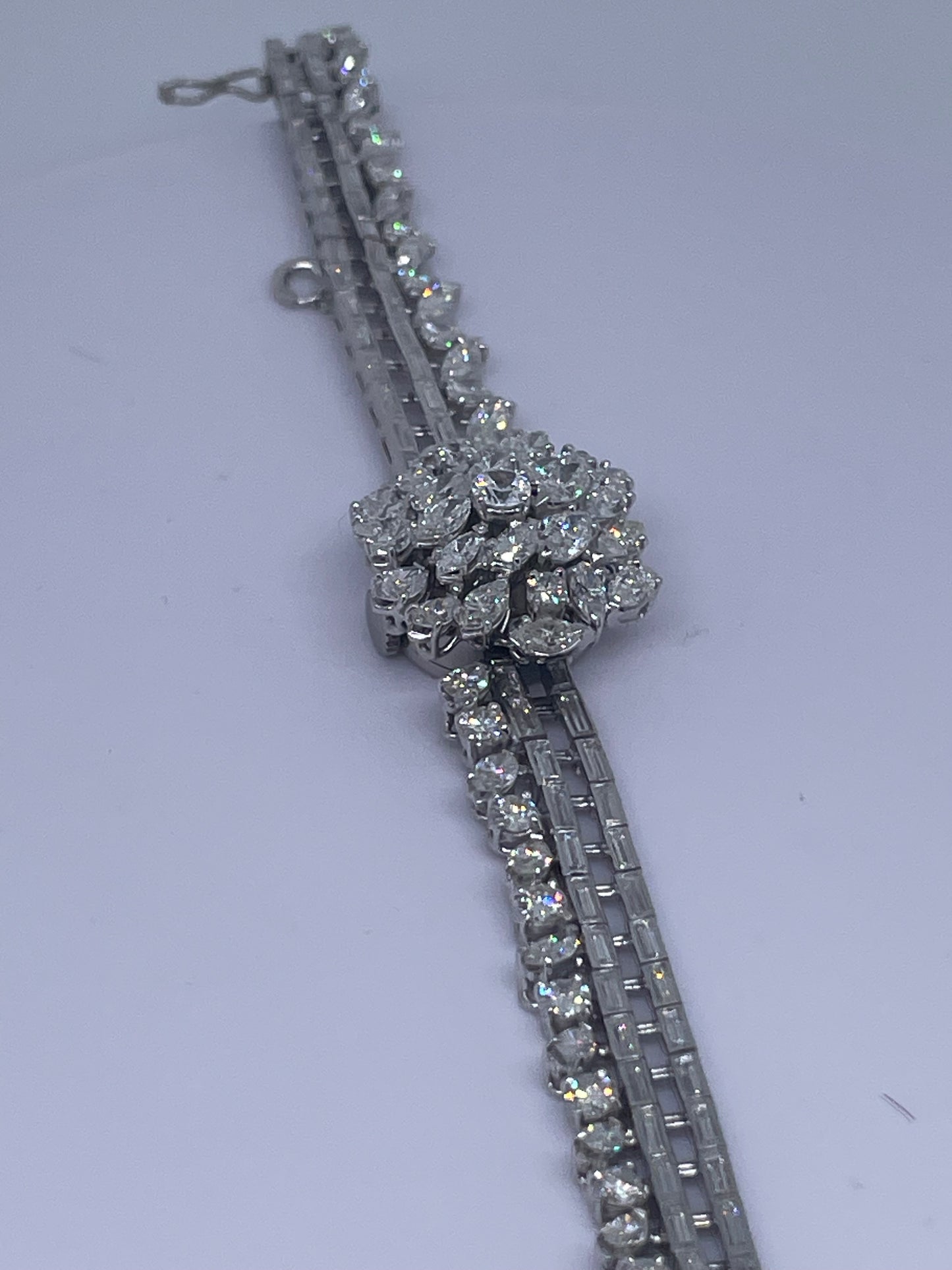 Vintage longines 11ct diamond bracelet watch