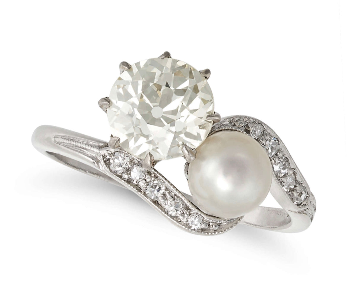 1.17ct Diamond Toi Et Moi Ring